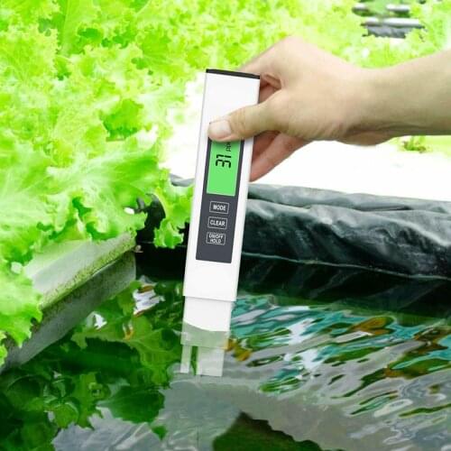 4 in 1 Digital TDS EC Meter Pen for Fish Tank Water Tester Aquarium Pool Automatic Calibration Water Quality Purity Tester