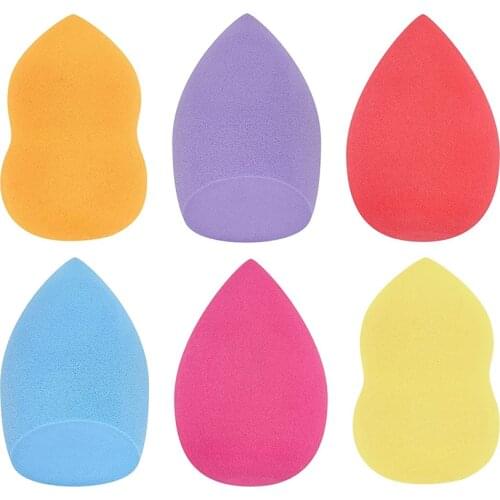 Makeup Sponge Beauty Blender Puff Dry and Wet for Liquid Cream Face Foundation Powder Make Up Sponges Cosmetics Tool Accessories