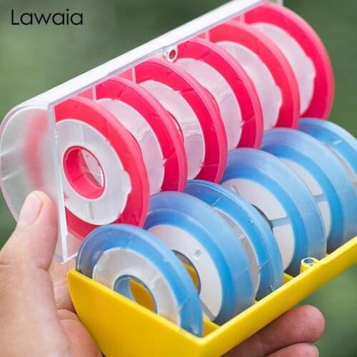 Lawaia 12-axis Silicone Main Spool Fishing Coil Protection Main Line Multi-function Rainbow Main Spool Fishing Accessories Tools