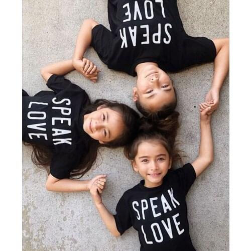 Summer Kids Clothes Ins Childrens Short Sleeve T-shirt 2021 New Half Sleeve 1-10 Years Old Black Cotton Baby Boys Girls' Top