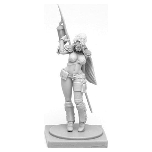 Pinup Survivor Resin Model kit Free Shipping