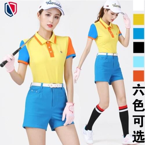 New Summer Ladies Five-point Pants Slim Sports Casual Shorts Womens Breathable Golf Shorts