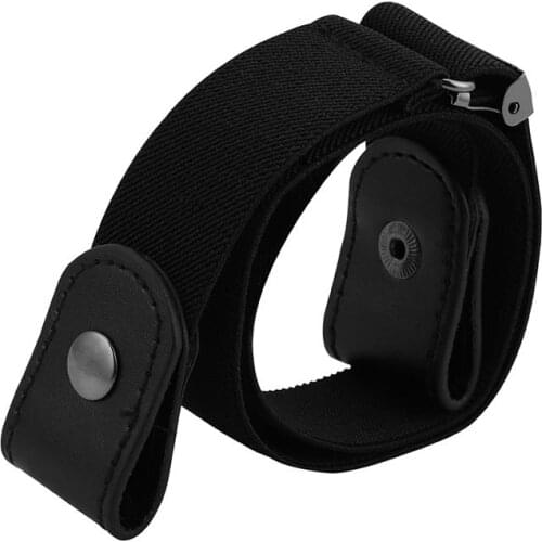 Easy Belt Without Buckle free Belts Unisex waist Elastic stretch Jeans hidden Invisible Woven Fabric Traceless