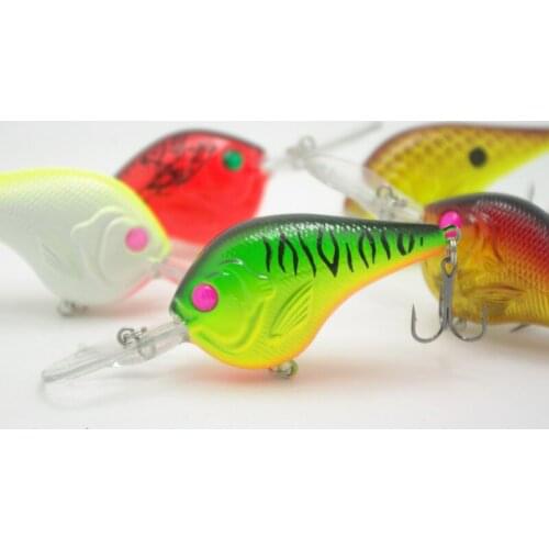 Fishing Lure Crankbait 9.5cm/11g Deep Dive Crank Baits Artificial Hard Lures Lot 5 Pieces