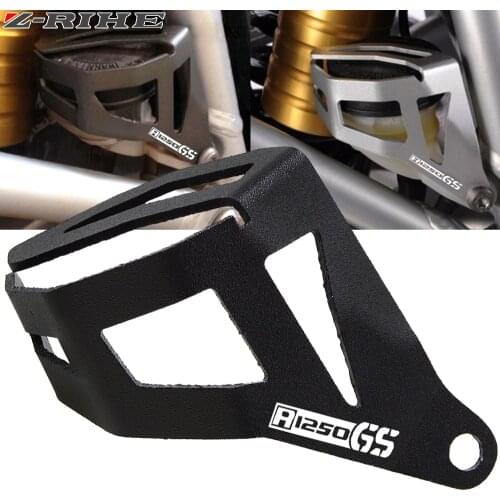 For BMW R 1200 1250 GS ADV GS LC Motorcycle Rear Brake Pump Fluid Tank Oil Cup Reservoir Guard Cover Protector R1200GS R1250GS