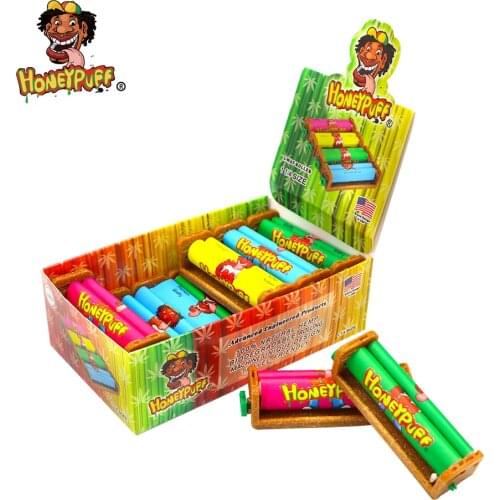 1.HONEYPUFF Eco Biodegradable Hemp Rolling Machine Portable Plastic Rolling Machines Suit King Size Roll Papers