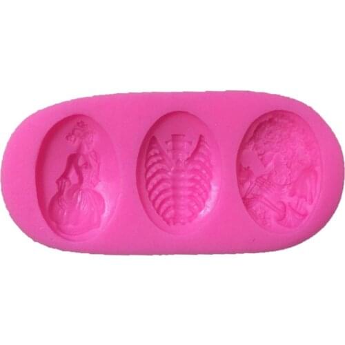 1pcs UV Resin Jewelry Liquid Silicone Mold 3D Skull Punk Resin Charms Pendant Mold For Silicone Resin Mold For Jewelry Making