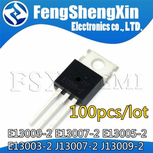 100pcs/lot E13005-2 TO220 E13005 TO220 MJE13005-2 MJE13005 MJE13005A POWER TRANSISTORS