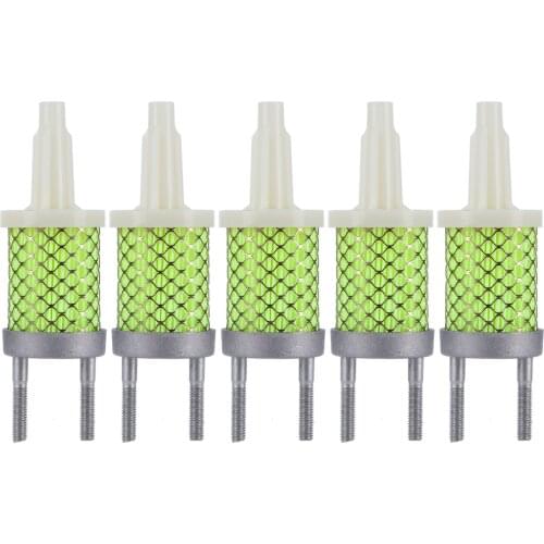 5Pcs Plastic Diesel Generator Fuel Filter Replacement Part Fit For 170F 173F Air Cooled Diesel Micro Cultivator