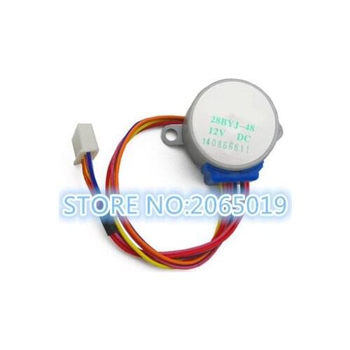 5PCS 28BYJ-48-12V 28mm 12V Line 5 stepper motor New stepper motor/gear motor