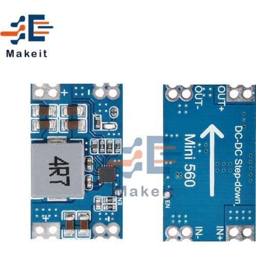 DC-DC Mini 560 Step Down Power Module 5A Step-down Stabilized Voltage Supply Module Converter Board Output 3.3 5V 9V 12V