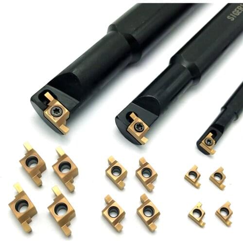 SIGER0808A SIGER1010B SIGER1616C SIGER2020D Tool holder +Small Hole Sloting insert GER100 GER200 GER300Grooving turning Tool