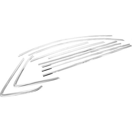 Chrome Styling Side Window Top Trim Set for Mazda 3 2009-2012 Hatchback