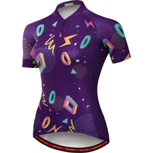 JPOJPO Summer Cycling Jersey Maillot Shirt Tops Women quick dry Bike Jersey Ropa Ciclismo MTB Lady bicycle clothing