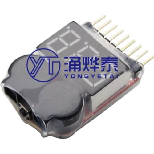 BB ring / RC lithium battery tester / battery display / low voltage alarm / over discharge protector / 1S-8S