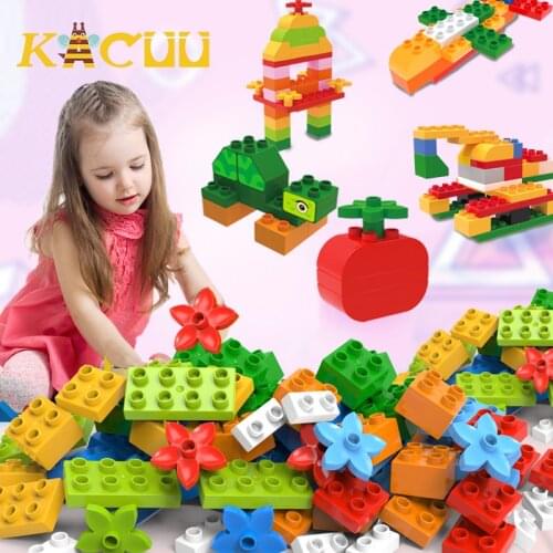 Large Size Building Blocks Sets DIY Construction House Early Educational Assembled Creative Bricks Best Birthday Gifts For Kids