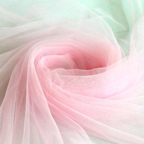 Nylon Soft tull mesh fabric encryption American net gauze Swiss net fabric for wedding dress clothing making materia