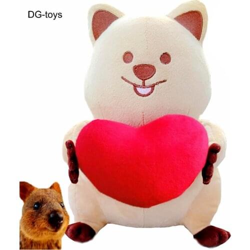 Valentines Day Gift Ins Hot Cute Quokka plush toy Cartoon Australia Kangaroo Animals doll toys for Chilren Xmas Gift for Boy