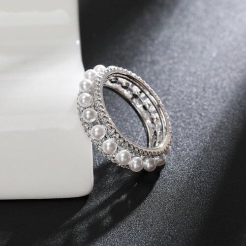 PUFFERBAL Women's Silver Rings