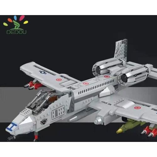 Military Series Combat Airplane Model Building Block Toy Small Particle Building Block Childrens Educational toy