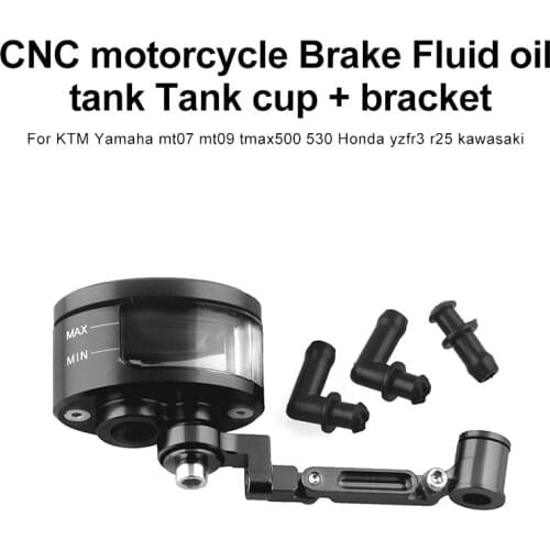 High quality CNC Clutch Brake Pump Fluid Tank Reservoir Oil Cup universal motorcycle For cars motorcycles