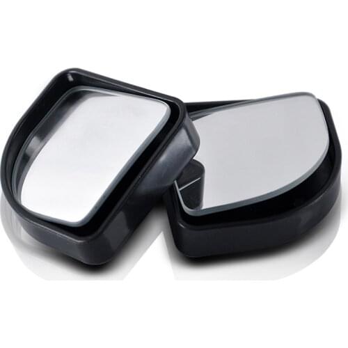 1 pair 360 adjustable degree with farme Wide Angle Side Rear Mirrors blind spot for parking rear view mirror high quality