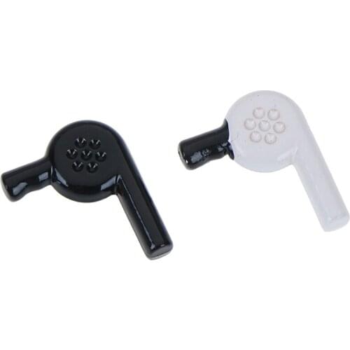 1PCS 1/12 Dollhouse Miniature Hair Dryer Model Building Kits Kids Toys Practical Bathroom Doll Houses Accessory