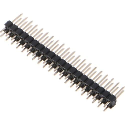 2.54mm 2x20 Pin Break-away Dual Male Header Pin for Raspberry Pi Zero GPIO