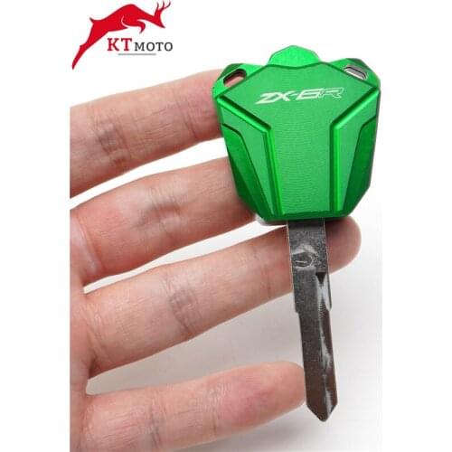 2020 NEW Motorcycle CNC Aluminum Key Case Cover Shell For Kawasaki ZX-6R Ninja ZX6R 636 2008-2020 2019 ZX6R key protective case