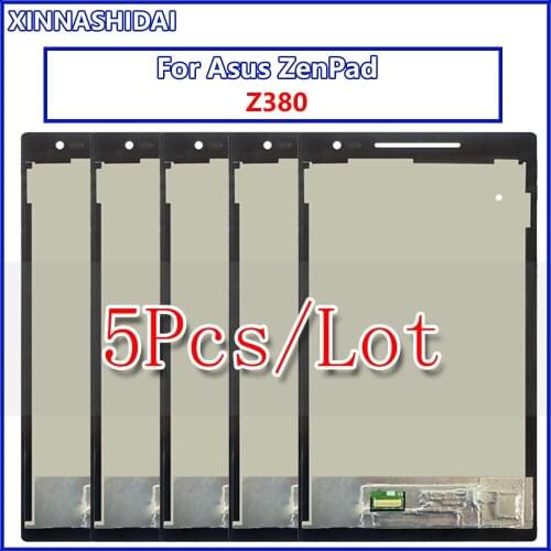 5pcs100%Tested LCD For Asus Z380 Z380KL Z380M LCD Display Touch Screen Digitizer Panel Assembly