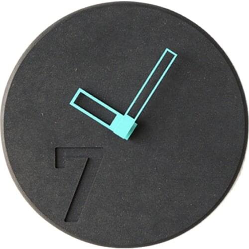 3d Wooden Clock Small Wall Clock Creative Watch Mechanism Watch Barber Pole Kitchen Clocks Secret Hiding Horloge Decor SC037