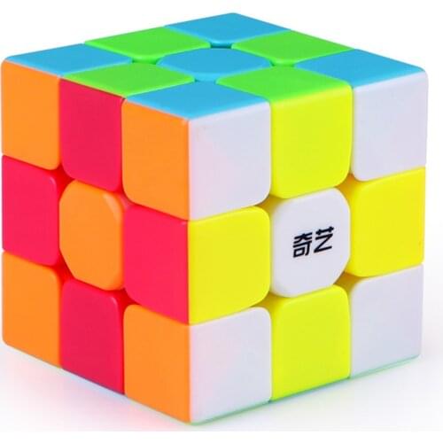 Kids Educational Toys QiYi Warrior W 3x3x3 S Stickers sticker Magic Cube Puzzle baby kids toys