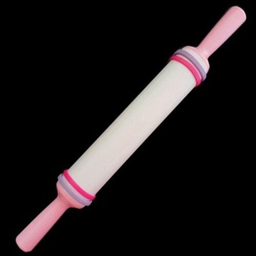 Home Kitchen Cake Roller Pin Crafts Fondant Cake Dough Rolling Pin Baking Tool Non-Stick Fondant Roller Pin DIY Kitchen Baking