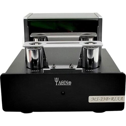 Hot YAQIN MS-23B Hifi Tube Phono Amplifier 12AX7 Preamplifier Preamp Tube Amp