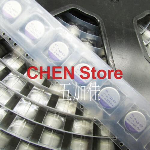 20PCS/50PCS SANYO OS-CON SVP 20V56UF 10X8MM SMD Polymer Solid Electrolytic Capacitor 56UF 20V Low ESR 20SVP56M