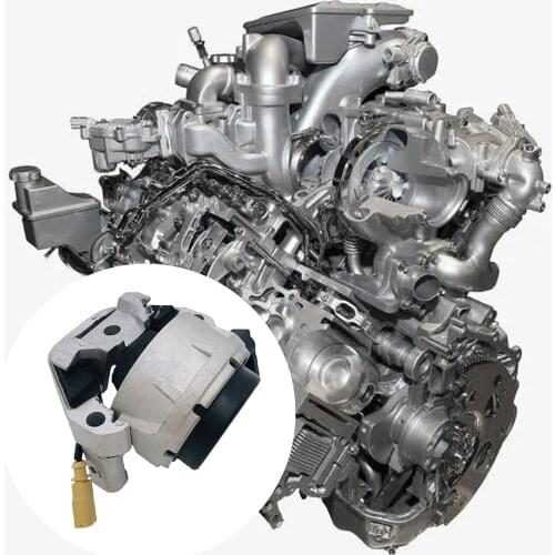 New Car Engine Mount w/Cable Left or Right Assembly Compatible with Audi A6 C7 FWD 2.0T