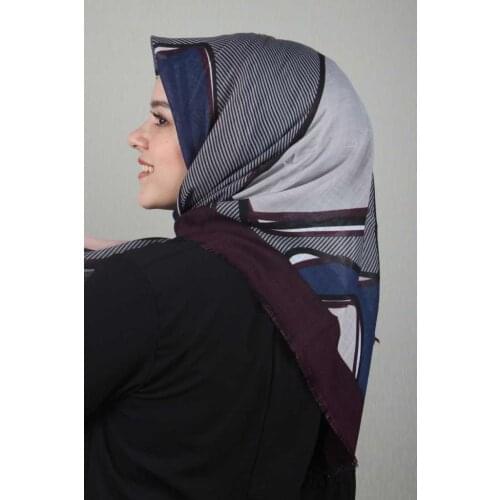 NUR SILK PATTERNED LINEN FLAMLI SCARF-DESEN-17-RENK-02