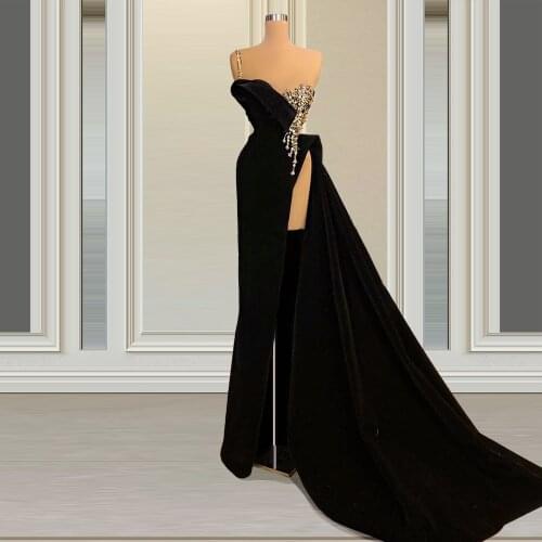 Luxury Evening Dress Woman Party Clothes Lady Formal Long Ball Gowns Celebrity Prom for Special Occasion Runway Show CXF195