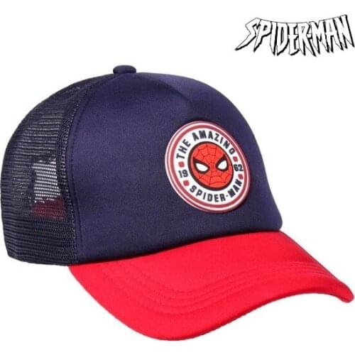 Unisex hat Spiderman Red Dark blue (56 cm)