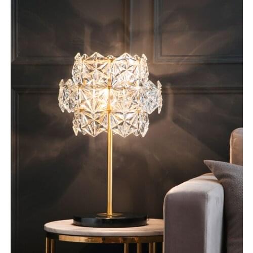 Modern minimalist decorative table lamp light luxury bedroom bedside personality lamp