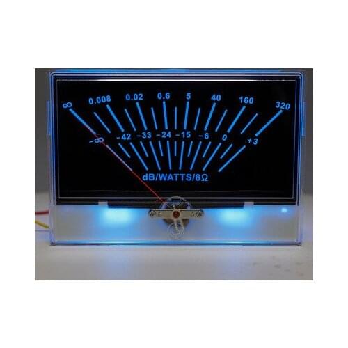 VU Meter High Accuracy Pointer Power Amplifier Tester Header Accessory VU Meter Header Measuring Tools Drop Shipping