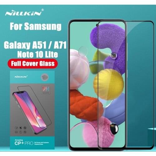 For Samsung Galaxy Note 10 Lite Glass Nillkin CP+ 2.5D Screen Protector Full Glue Tempered Glass For Samsung Galaxy A51 A71