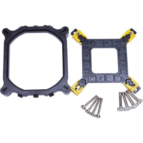 10pcs/lot Desktop CPU Cooler Fan bracket screw mounted heatsink Holder Base For LGA2011/1155 1150 1156/1366 socket-10br568