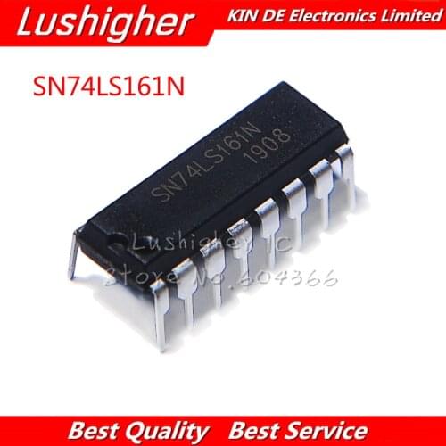 10pcs SN74LS161N DIP16 74LS161 SN74LS161AN DIP HD74LS161AP