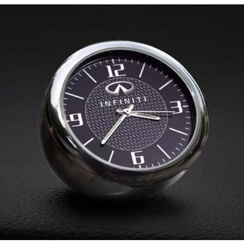 1X Car Clock Auto Accessories Dashboard interior Decoration For Infiniti QX30 JX35 QX80 FX G M EX Q50 Q60 Q70 QX50 QX60 QX70 Q30
