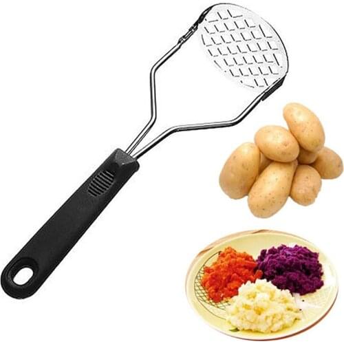 2021 Pressed Potato Masher Ricer Puree Juice Maker Potato Pusher Smooth Mashed Potatoes Crusher Fruit Tools Kitchen Gadget
