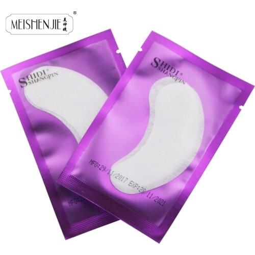 5pairs/10 pairs Eyelash Extension Paper Patch Eye Tips Sticker Wraps Patches Eyelash Under Eye Gel Patches Make Up Tools