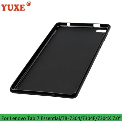 Tablet Case For Lenovo TAB4 7 Tab7 Essential 7.0" TB-7304 TB-7304F TB-7304X 7.0 inch Funda Back TPU Silicone Anti-Drop Cover