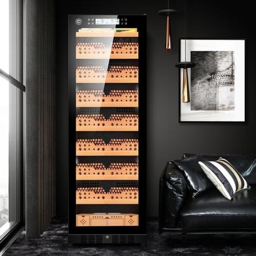 CL-188C1 Cigar Cabinet Constant Temperature and Humidity Intelligent Frequency Conversion Household Wine Cabinet Red Wine Cigar