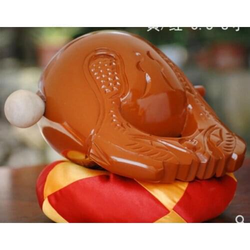 Good Sound Wood Fish Buddhist Supplies Temple Home Ritual Buddha Wood Sculpture Decorating Old Material Camphor